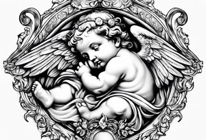 putto tattoo idea