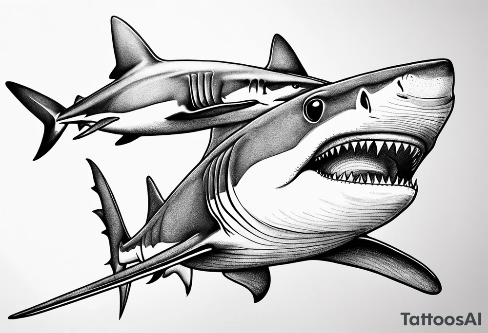 shark tattoo idea