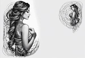 Spine not wired right tattoo idea