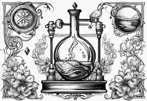 Material science and chemistry tattoo idea