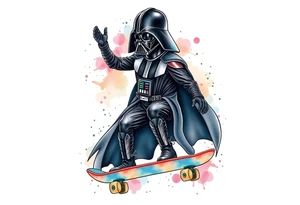 Skateboarding Darth Vader
"Darth Carter"
12/29/88-01/06/24 tattoo idea