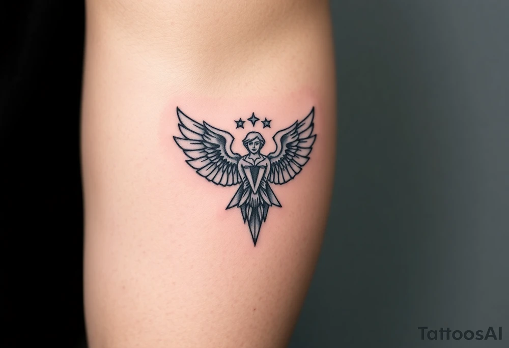 Holy Archangel tattoo idea