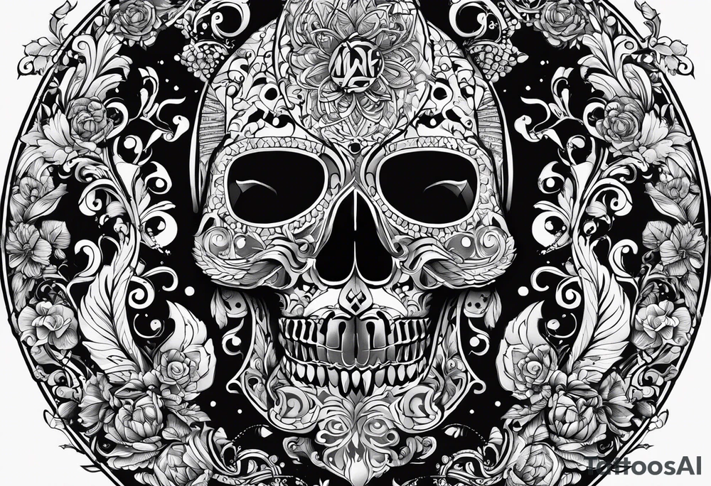 Book cover with "Howard 22.07.1937 - 23.03.2023" and a pen tattoo idea