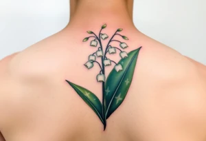 Lilly of the valley tattoo idea