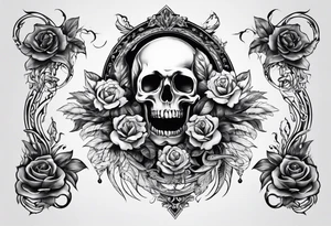 Chasing death tattoo idea