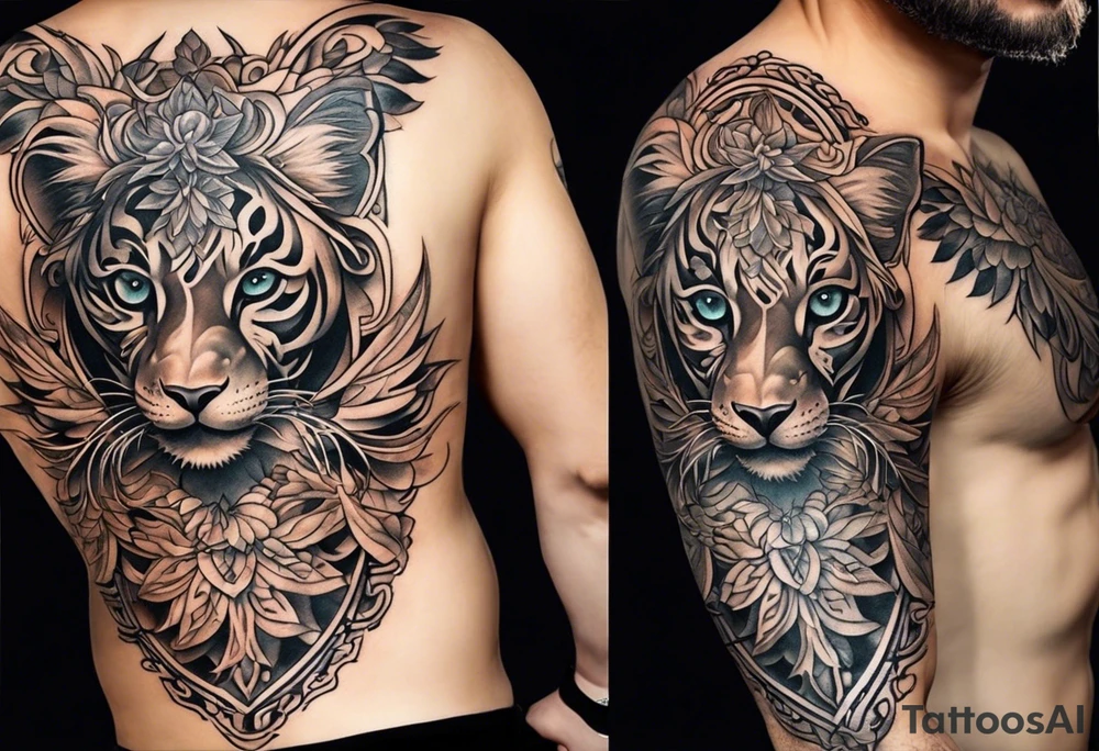 filigree tattoo idea