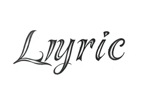Lyric tattoo idea
