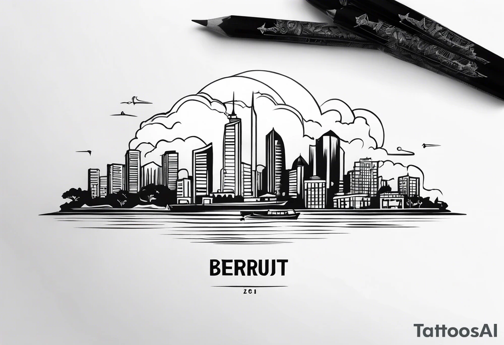 Beirut tattoo idea
