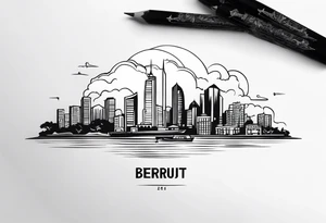 Beirut tattoo idea