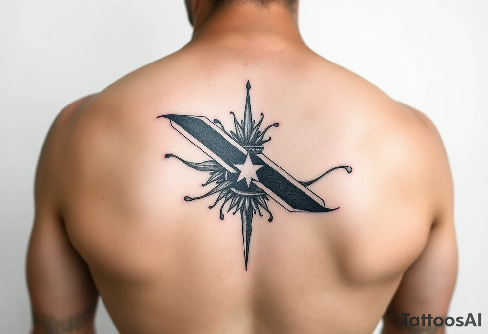 Trinidad and Tobago theme tattoo idea