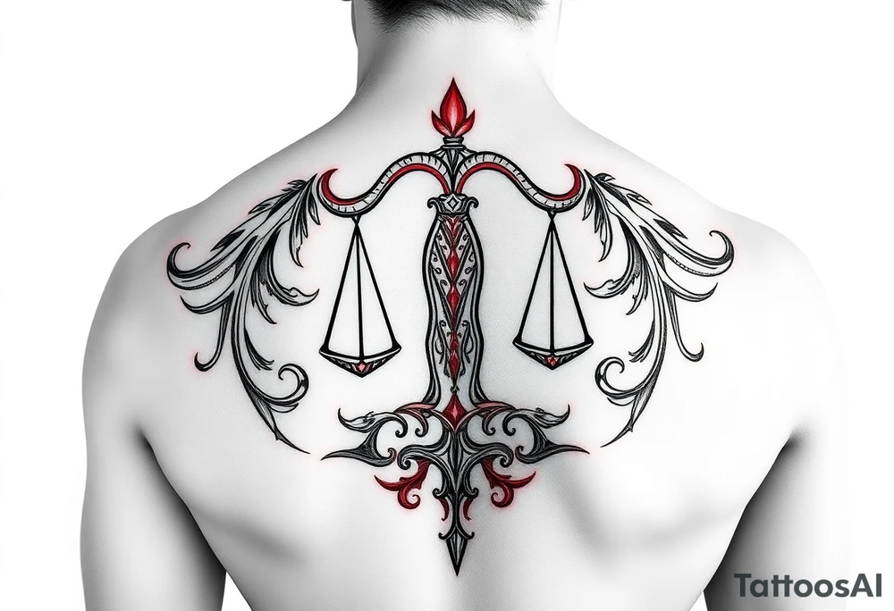 Ambrosia, Libra, ithica, red tattoo idea