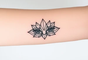 Lotuses Samaria eyes warrior tattoo idea