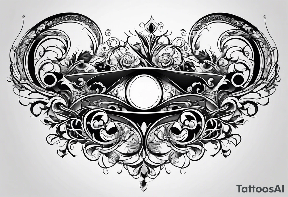 Horizontal, Infinity symbol tattoo idea