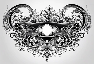 Horizontal, Infinity symbol tattoo idea