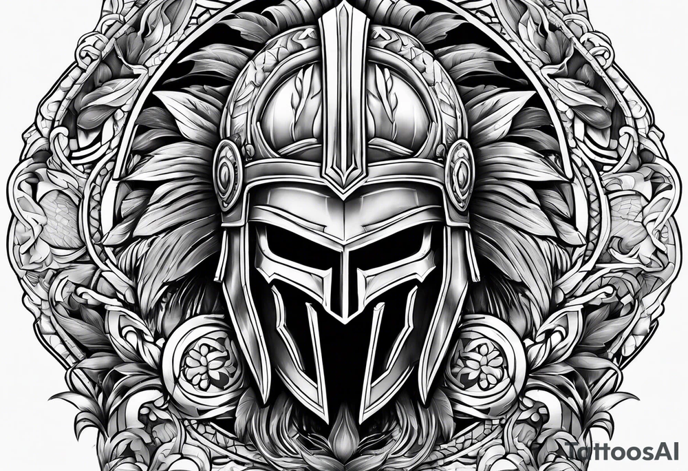 spartan tattoo idea