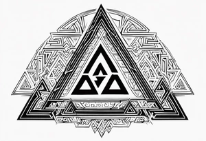 Valhalla word 
valknut tattoo idea