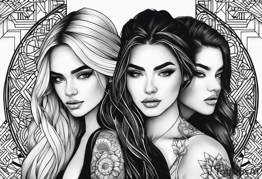 3 siblings tattoo idea