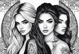 3 siblings tattoo idea