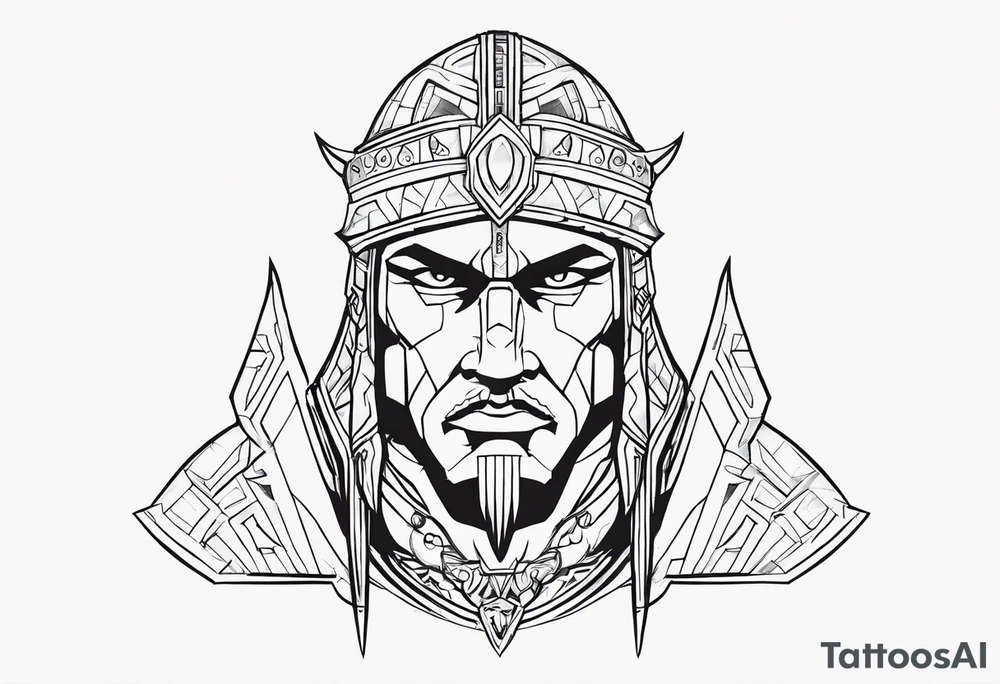 Goliath tattoo idea