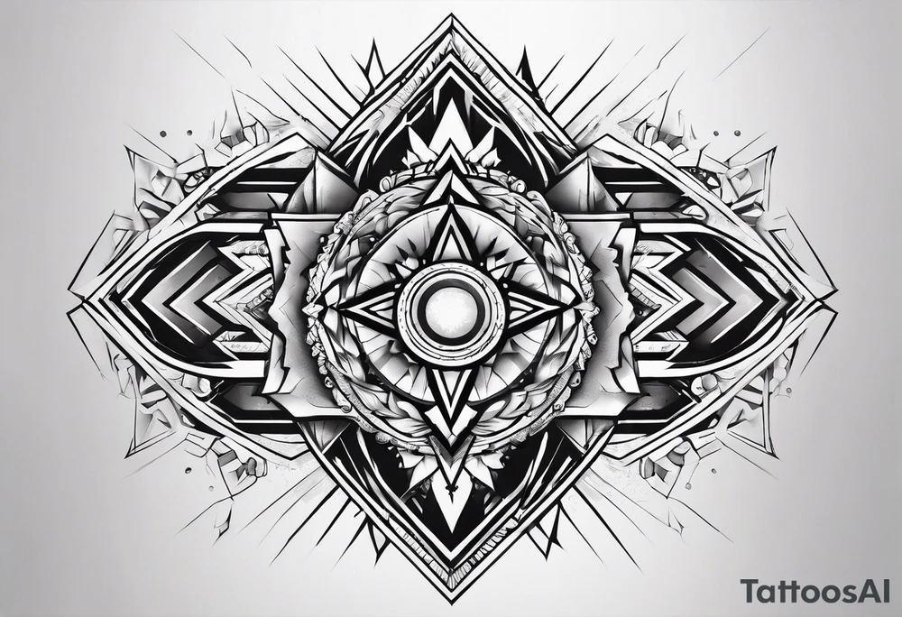 thunder, lightning tattoo idea