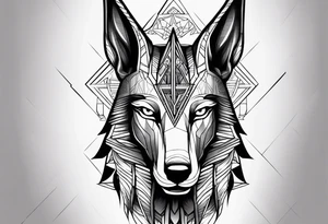 Anubis forearm tattoo idea