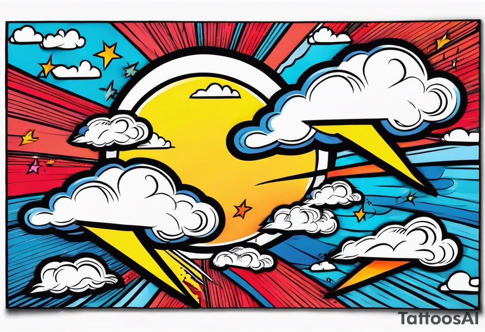 Thunderstorms tattoo idea