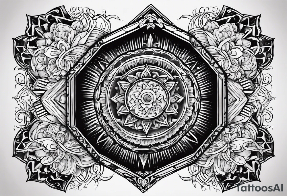 stop the mind and follow the soul tattoo idea