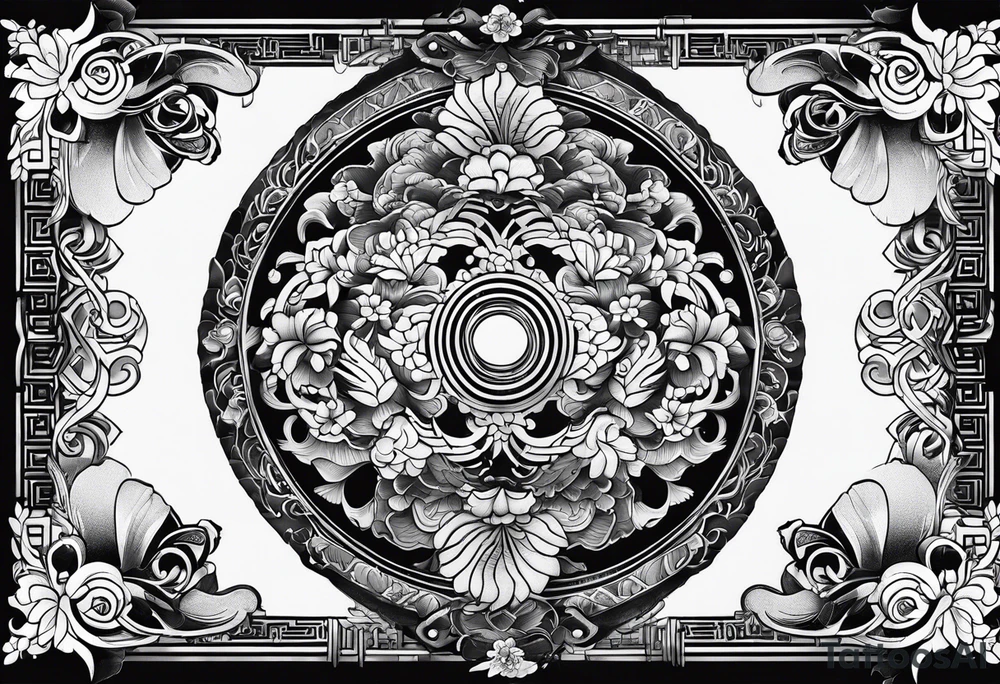 traditional irezumi tattoo idea
