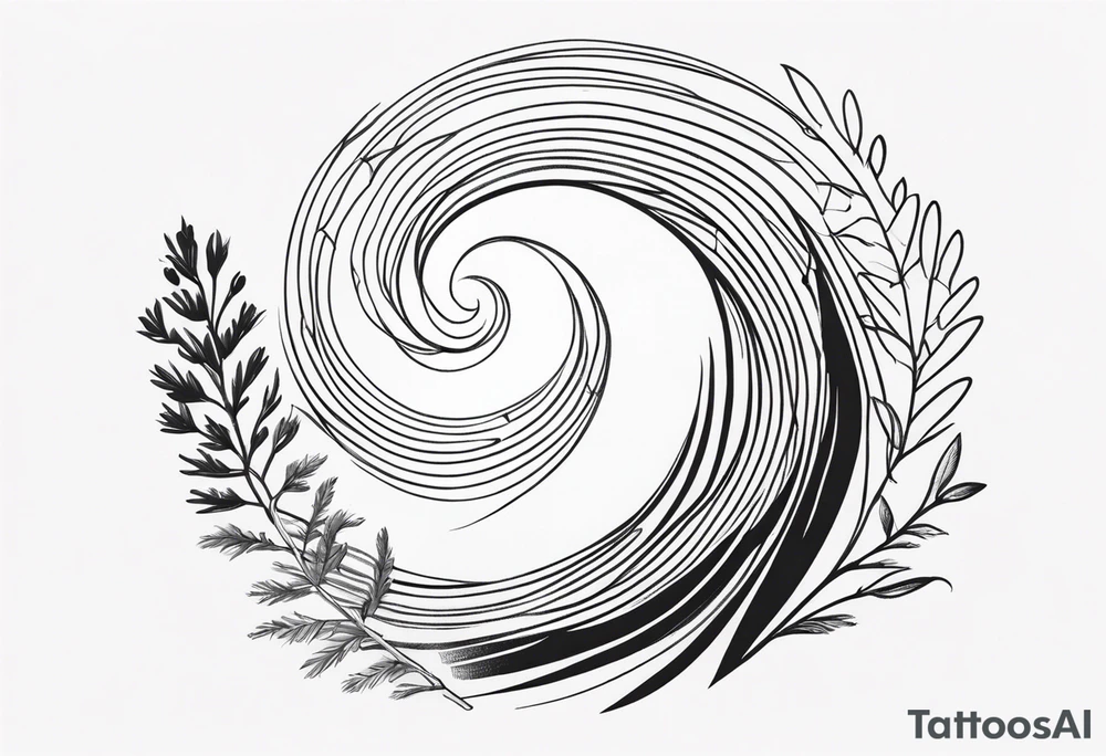 spiral heather tattoo idea