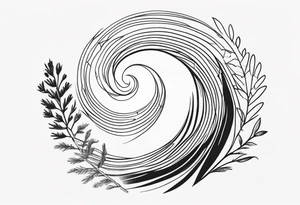spiral heather tattoo idea