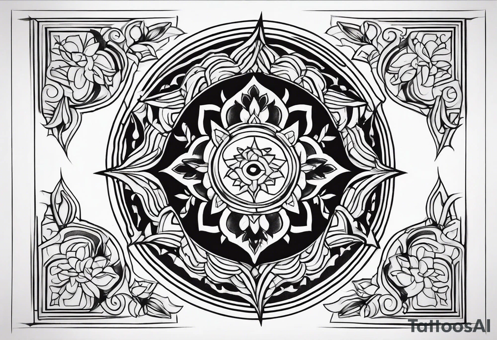 sigilism design tattoo idea
