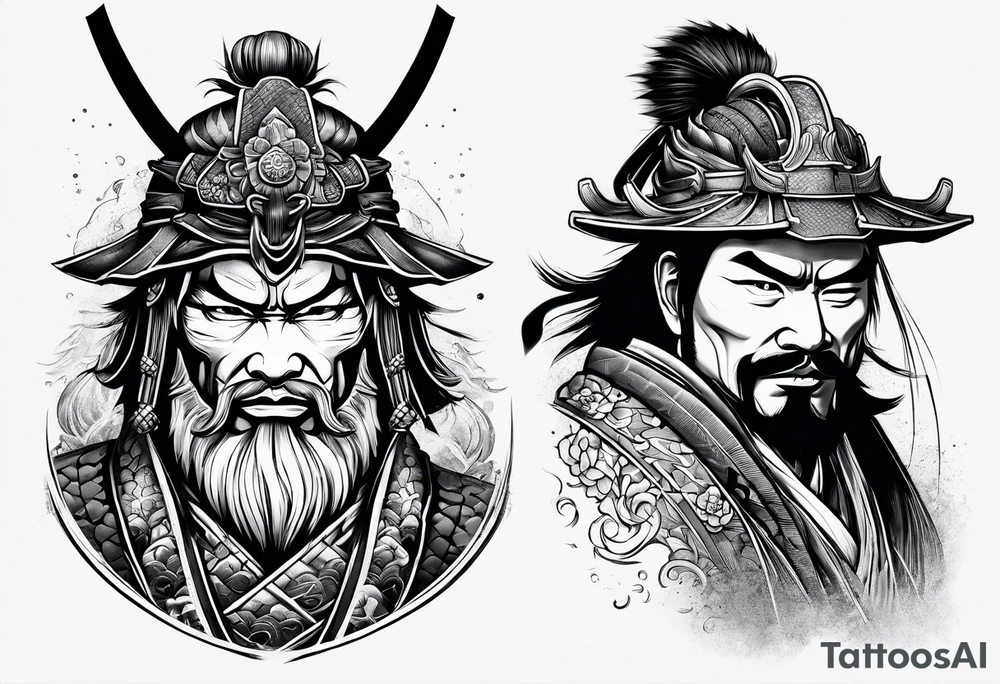 samurai tattoo idea