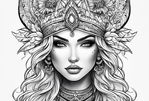 Merrissa, Kaylee, Bryce, Caitlynn tattoo idea
