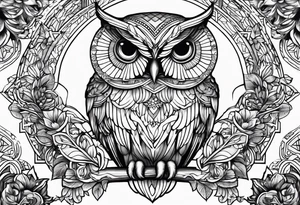 Libra, 1995, owls, growth tattoo idea