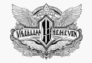 Valhalla heaven tattoo idea