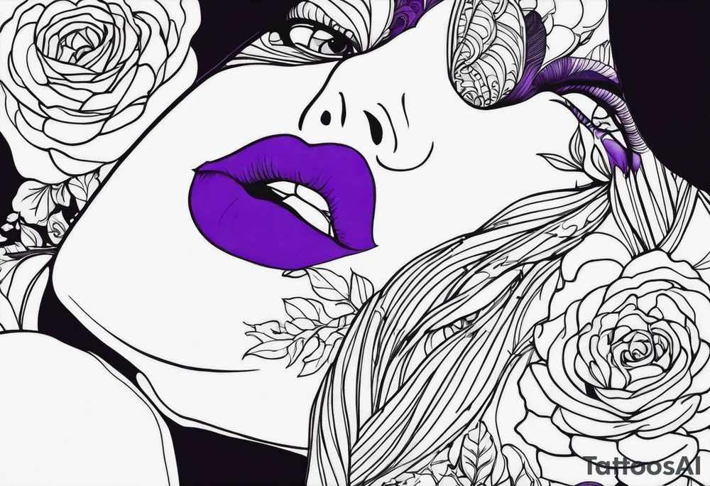 I purple you tattoo idea