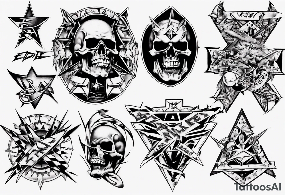 eddie van halen tattoo idea