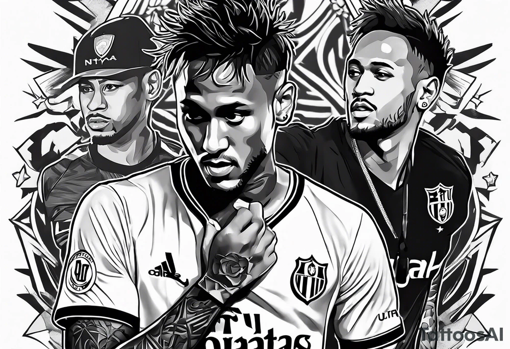 Neymar Jr Tattoo tattoo idea