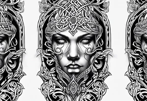 Celtic sleeve tattoo idea