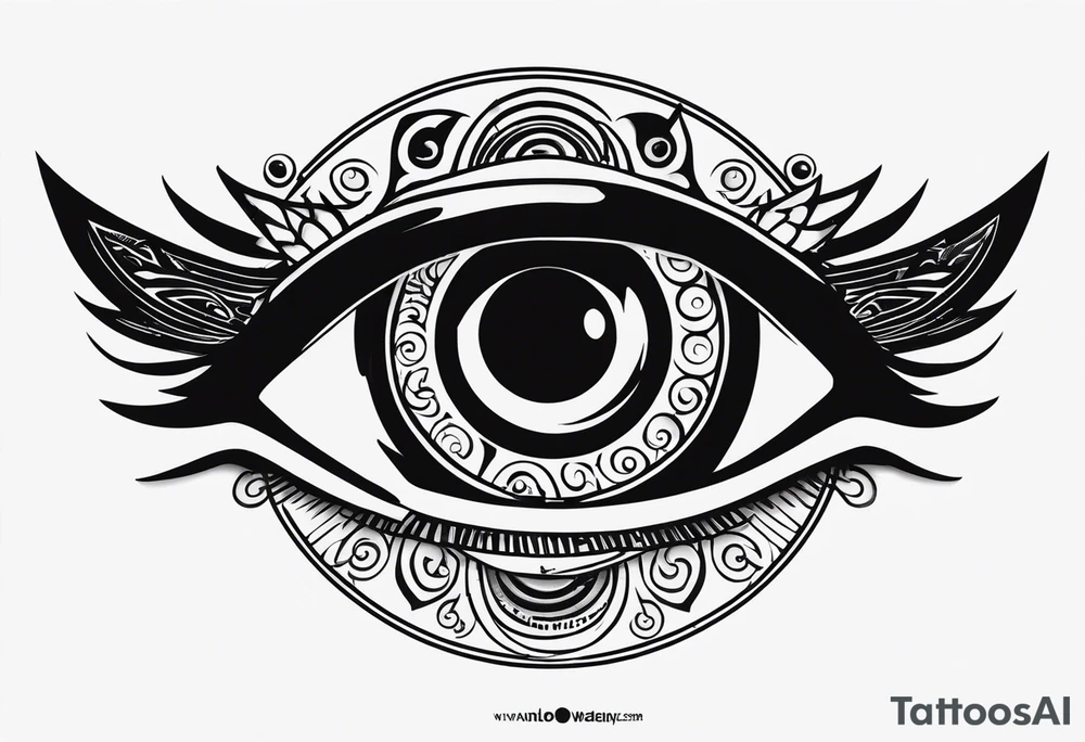 Sharingan eyes tattoo idea