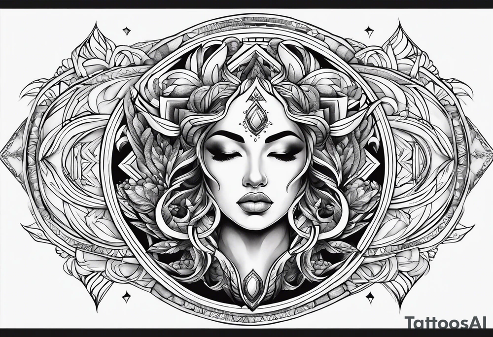 divine breath of life tattoo idea