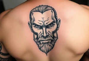 Face shot for platos tattoo idea