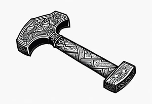 Mjolnir tattoo idea