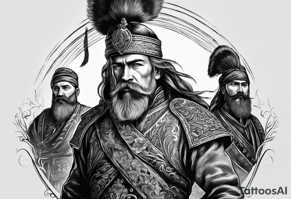 tattoo of the Cossacks tattoo idea