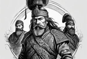 tattoo of the Cossacks tattoo idea
