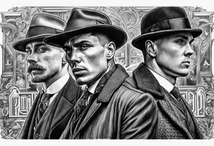Peaky blinders tattoo idea