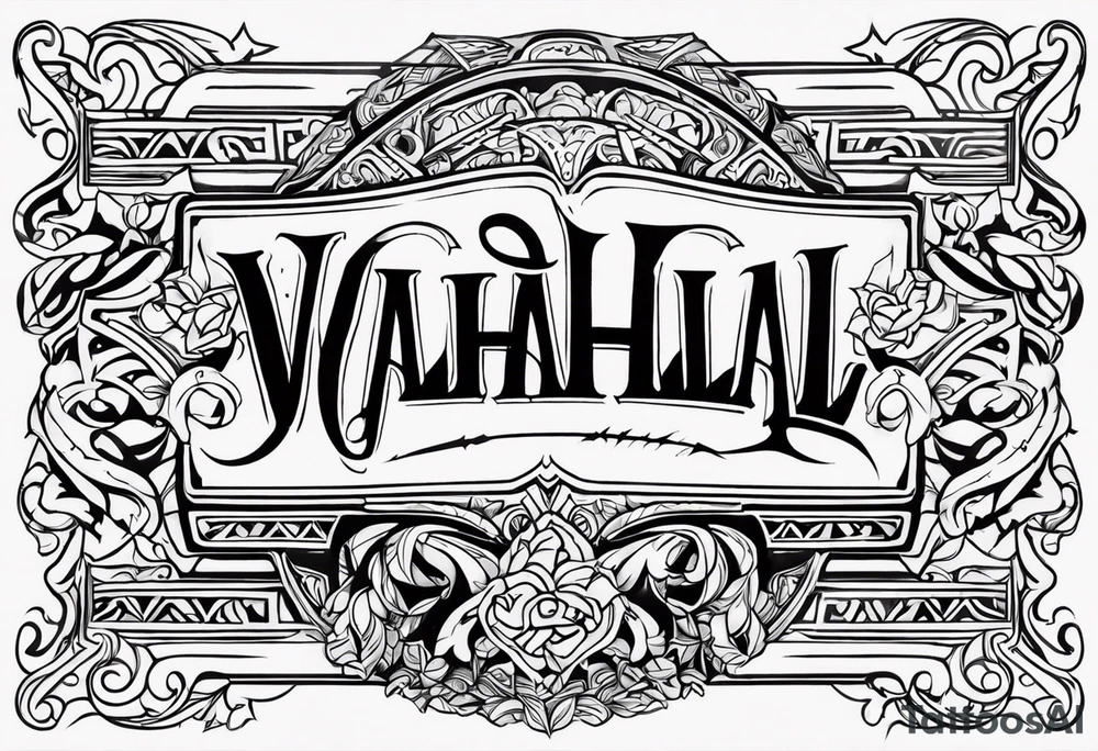 Valhalla tattoo idea