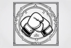 boxing tattoo idea