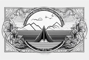 electromagnetic wave spectrum tattoo idea