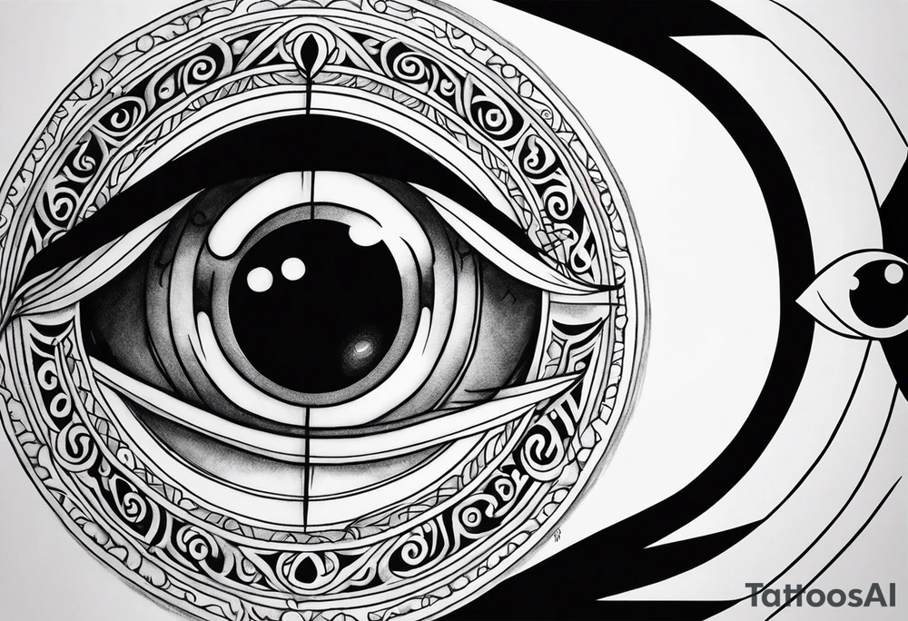 Tatto from Itachi and his mangekyou sharingan tattoo idea